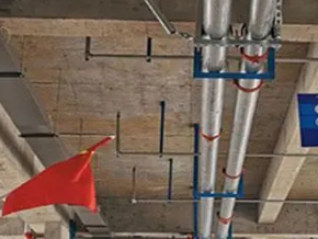 赤壁管廊支架的安装方法